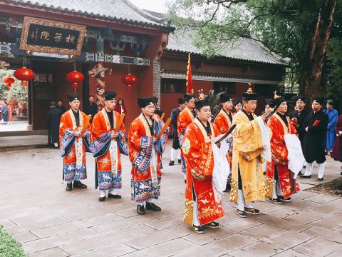 2017.11.30江西龍虎山天師府受祿